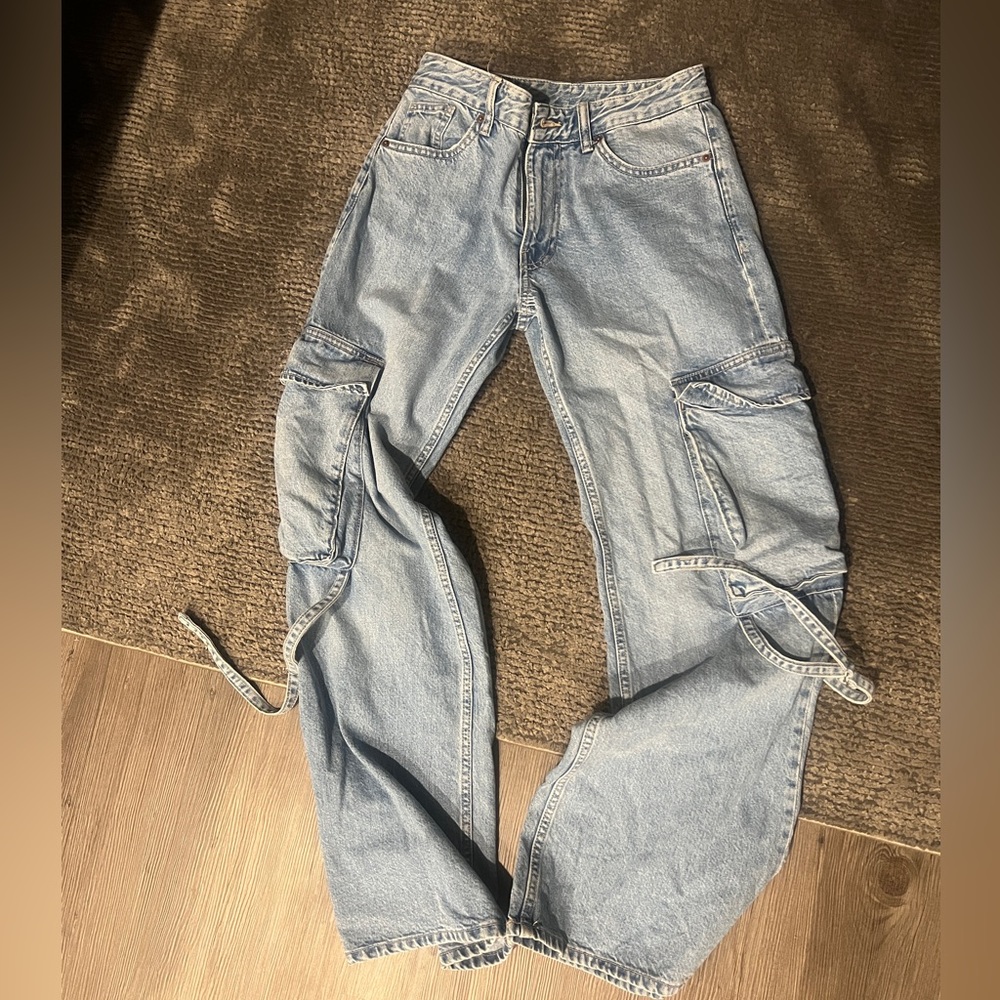 Zara Cargo Jeans